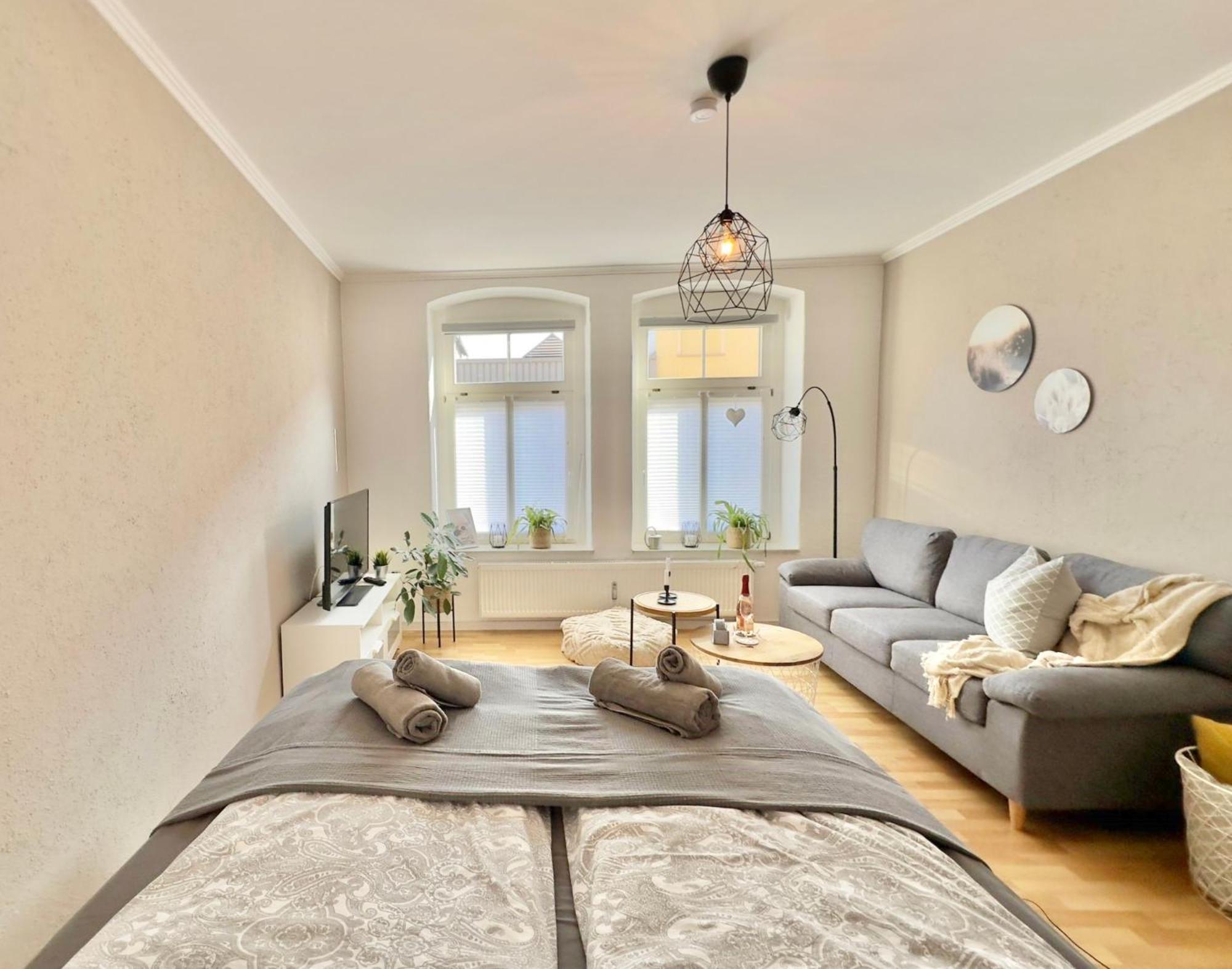Appartement "Stadtgefluester" Im Zentrum, Inkl Stellplatz, 2 Betten, Babybett, Balkon, Gratis Kaffee Und Tee, Wlan Bautzen Eksteriør bilde